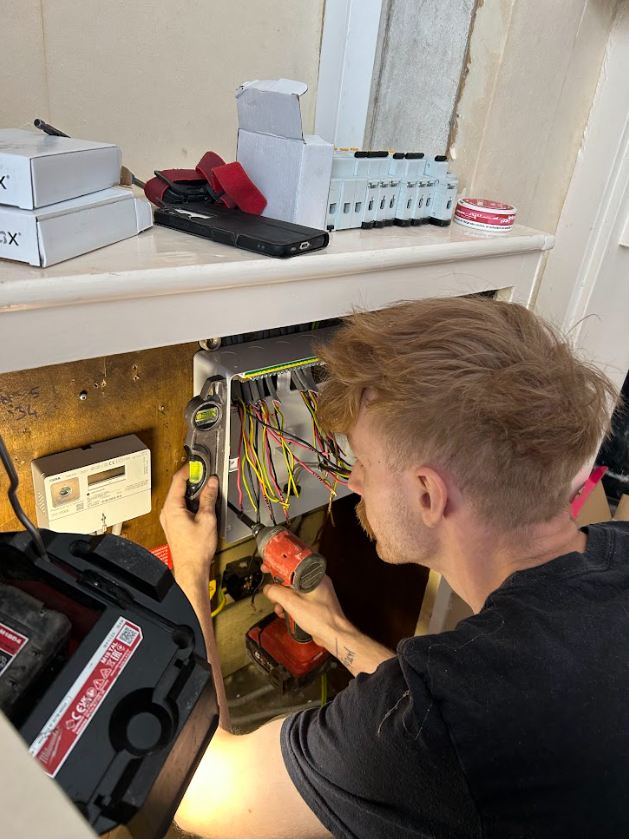 Hawkins Electrical Contracts replacing fuse box